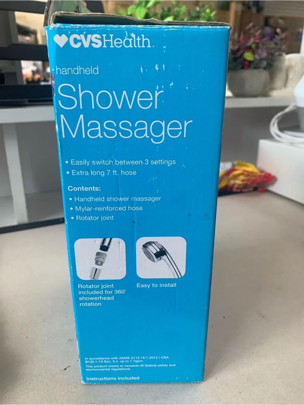 Brand New in Box Handheld Shower Massager